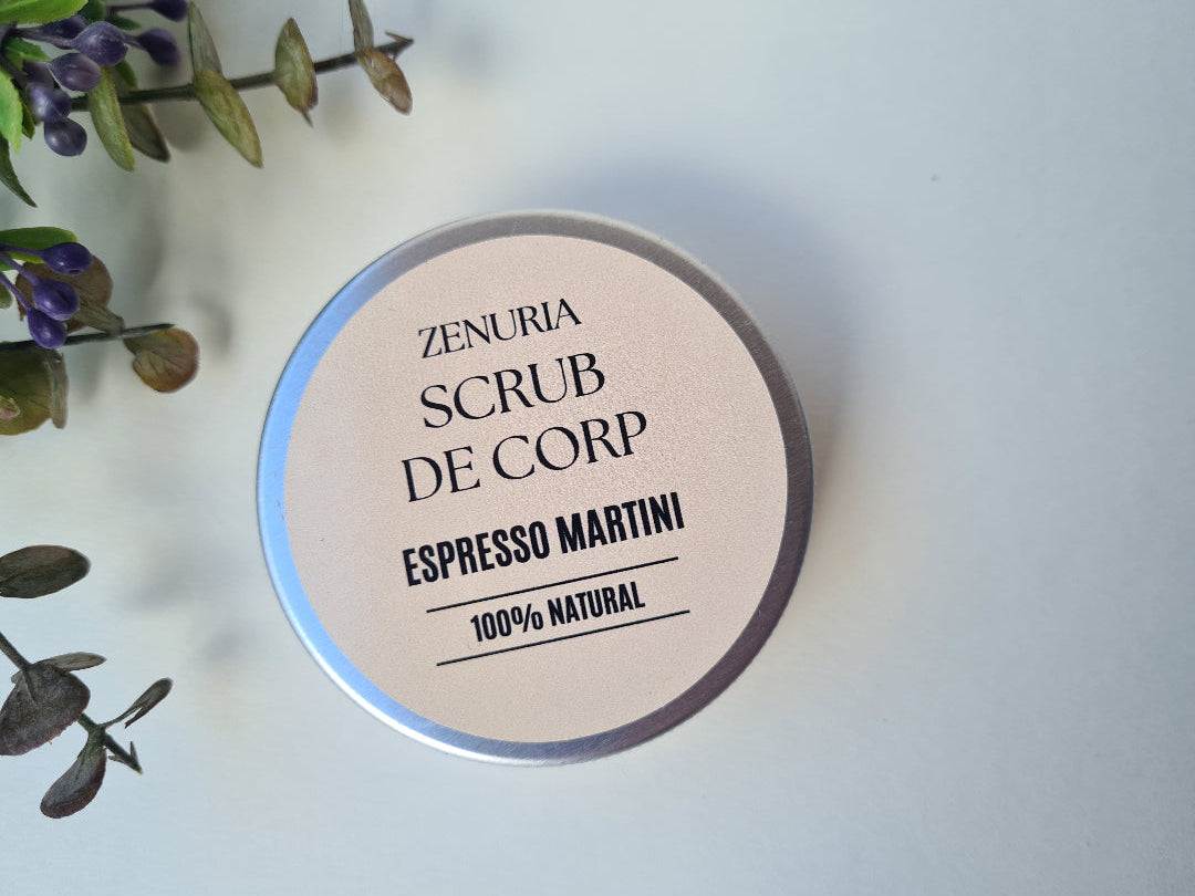 scrub de corp natural espresso martini